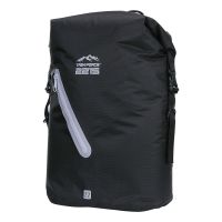 Mochila impermeable TF-2215 Beavertrail Drybag 22L negra y gris