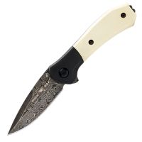 Navaja BUCK Paradigm Damascus G10 marfil Edición Limitada