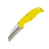 Cuchillo de cuello SPYDERCO Enuff Salt amarillo
