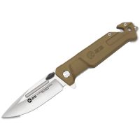 Navaja Táctica K25 Satín Tan 9 cm