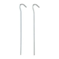 Set de 10 piquetas de acero HIGHLANDER para acampada