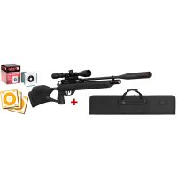 Pack Chacal: Carabina PCP Gamo Chacal + visor + funda + dianas + cazabalines