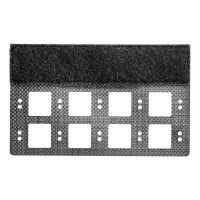 Panel horizontal FROG.PRO MOLLE Drop Down negro