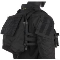 Panel trasero DELTA TACTICS negro