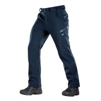 Pantalones M-TAC SoftShell Winter azul marino