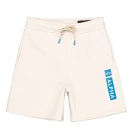 Pantalones Cortos ALPHA INDUSTRIES Alpha Puff Print vintage blanco
