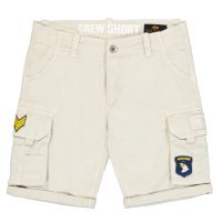 Pantalones Cortos ALPHA INDUSTRIES Crew Patch stone