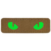 Parche coyote Laser Cut M-TAC Ojos de Gato verdes
