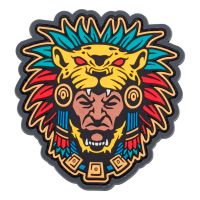 Parche de goma 3D Guerrero Azteca