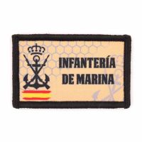 Parche de sublimación IMMORTAL WARRIOR Infantería Marina coyote