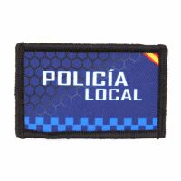 Parche de sublimación IMMORTAL WARRIOR Policía Local azul