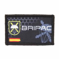 Parche de sublimación IMMORTAL WARRIOR BRIPAC negro