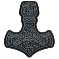 Parche Goma 3D M-TAC Martillo de Thor gris