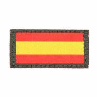 Parche IMMORTAL WARRIOR Banderita España Velcro verde