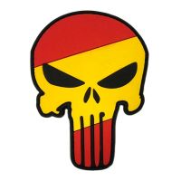 Parche IMMORTAL WARRIOR PVC 3D Punisher España