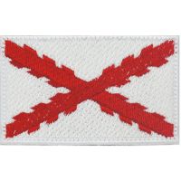 Parche textil brazo Cruz de Borgoña
