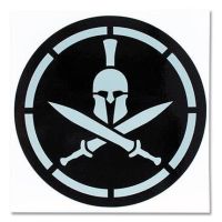 Pegatina MSM Spartan Helmet