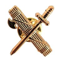 Pin IMMORTAL WARRIOR Guardia Civil dorado