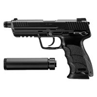 Pistola TOKYO MARUI HK45 Tactical GBB 6mm negra