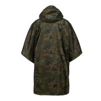 Poncho Impermeable HELIKON-TEX Lightweight Field PL WoodLand