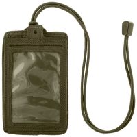 Porta Credenciales MILTEC ID Card verde
