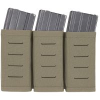 Pouch Triple Snap Mag WARRIOR ASSAULT Laser Cut ranger green