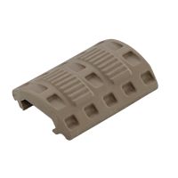 Protector de goma DLG TACTICAL Picatinny 5cm Tan