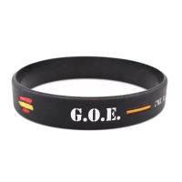 Pulsera PVC IMMORTAL WARRIOR GOE negra