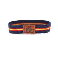 Pulsera Elástica IMMORTAL WARRIOR España azul