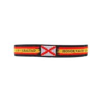 Pulsera tela IMMORTAL WARRIOR Borgoña negra