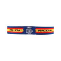 Pulsera tela IMMORTAL WARRIOR Policía Nacional azul