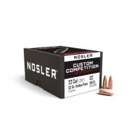 Puntas NOSLER Custom Competition calibre .22 - .224 de 52 Grains