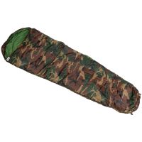 Saco de dormir Mummy MFH 2 Capas Camo Woodland