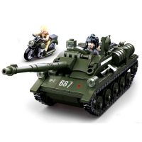 Set SLUBAN WWII SU-85 Tank Destroyer