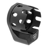 Set STRIKE INDUSTRIES Tuerca Castle / Placa Trasera AR Enhanced negras