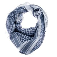Shemagh MILTEC blanco y azul