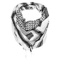Shemagh MILTEC blanco/negro