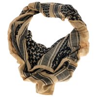 Shemagh MILTEC kaki/negro