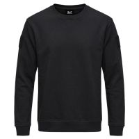 Sudadera BRANDIT Plüsch Crewneck con Velcro negra