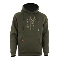 Sudadera con capucha HART Branded-H Roe Deer verde oliva