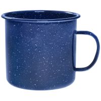 Taza de acero MILTEC Western Enamelled 680 ml azul