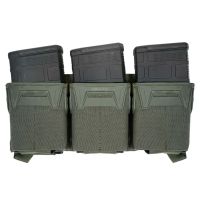 Triple Portacargador .308 AGILITE Pincer Placard ranger green