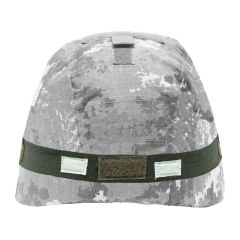Banda elástica reflectante con 3 parches de velcro para identificación OD