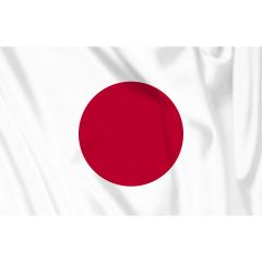 Bandera de Japón 100 x 150 cm para exterior Rojo