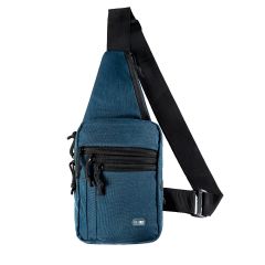 Bandolera táctica de pecho oculta para arma corta Azul