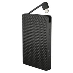 Batería externa de 10000 mAh para supervivencia con carga rápida USB C integrada y protección IP65