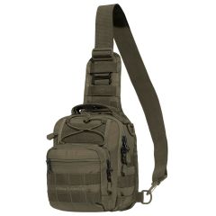 Bandolera táctica con bolsillo oculto para arma corta y paneles MOLLE Ranger