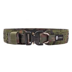 Ceñidor modular 62 mm con MOLLE de corte láser hebilla metálica Pixelado Boscoso