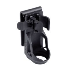 Funda porta linterna de polímero reforzado con extracción rápida y rotación de 360 grados para cinturón de hasta 5 cm y sistema MOLLE