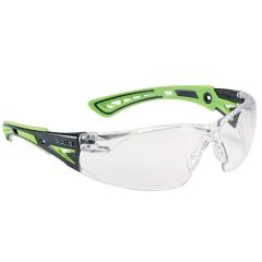 Gafas de protección ocular con tratamiento PLATINUM lentes transparentes patillas ultraflexibles